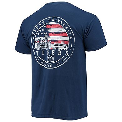 Men's Navy Auburn Tigers Campus Americana T-Shirt