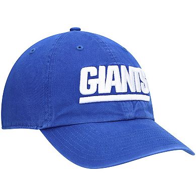 Men's '47 Royal New York Giants Clean Up Script Adjustable Hat