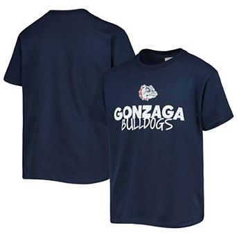 Youth Navy Gonzaga Bulldogs Team T-Shirt