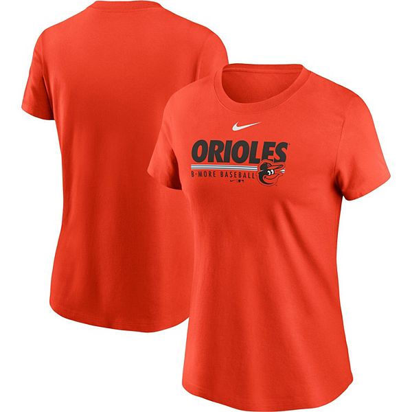 Nike Women's Orange Baltimore Orioles Baseball T-shirt - Macy's