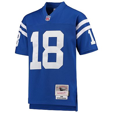 Youth Mitchell & Ness Peyton Manning Royal Indianapolis Colts 1998 Legacy Retired Player Jersey