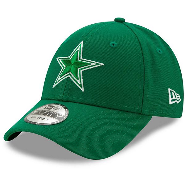 Men's New Era Kelly Green Dallas Cowboys St. Patrick's Day League Team  9FORTY Adjustable Hat