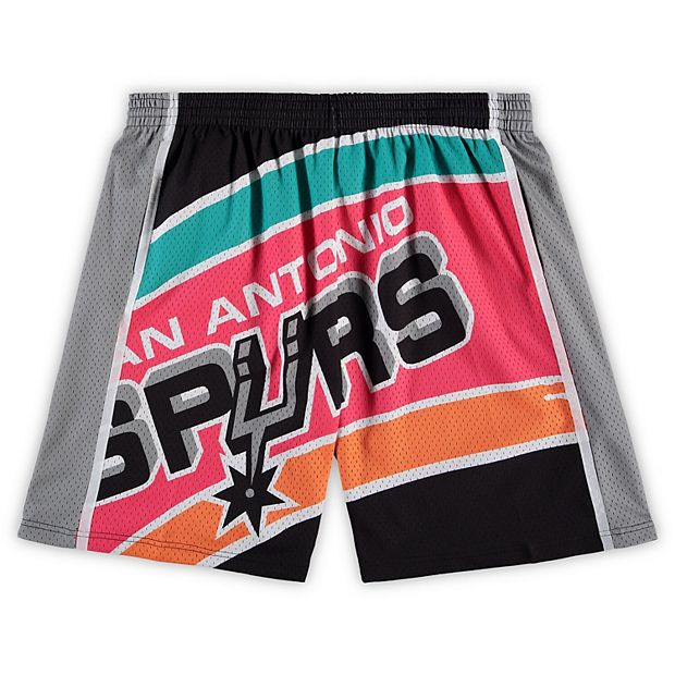 mitchell and ness san antonio spurs shorts