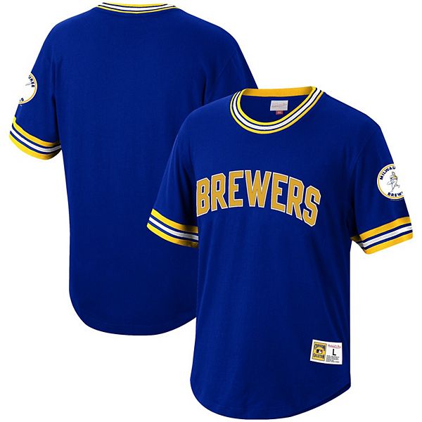 Milwaukee Brewers Nike Road Cooperstown Collection Team Jersey