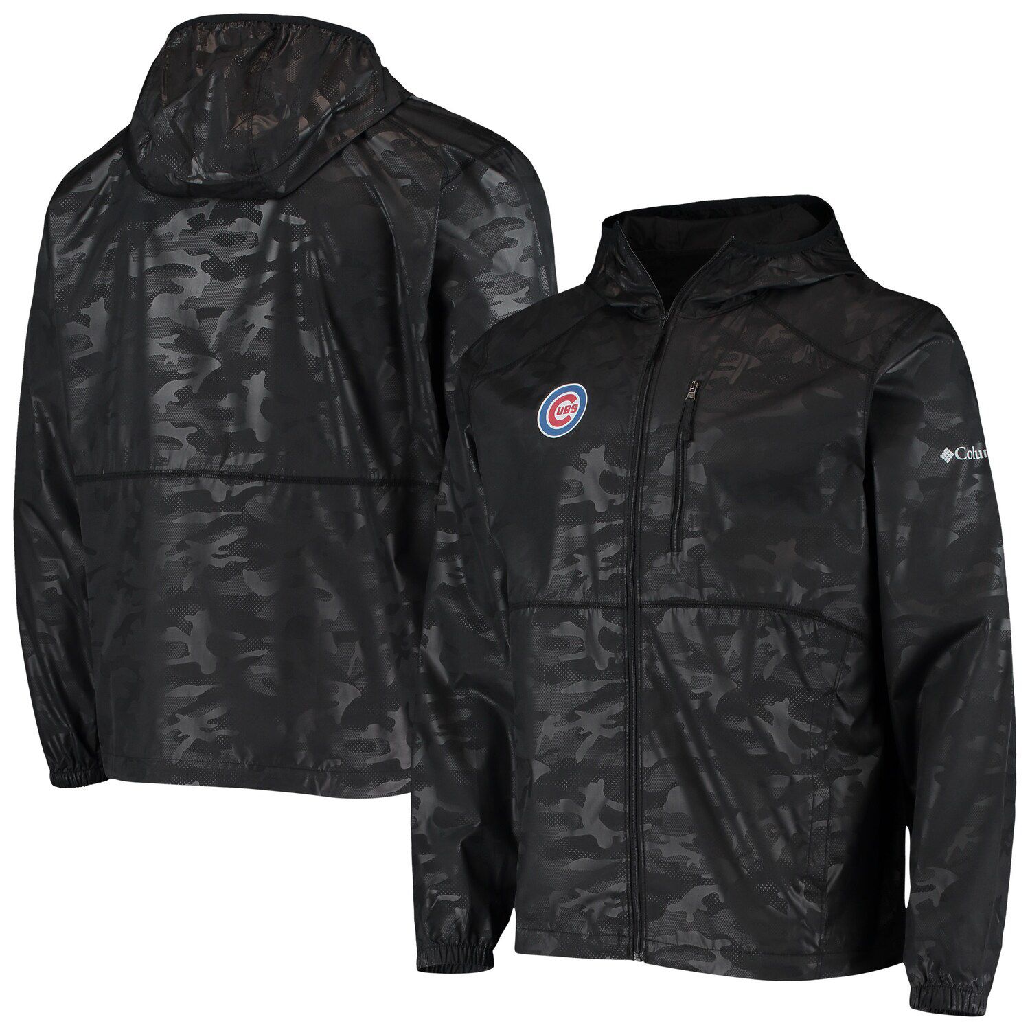 columbia black camo jacket