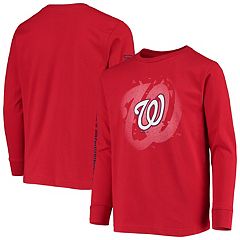  Youth Small Washington Nationals Blank Back Cool-Base V-Neck  Jersey White : Sports & Outdoors