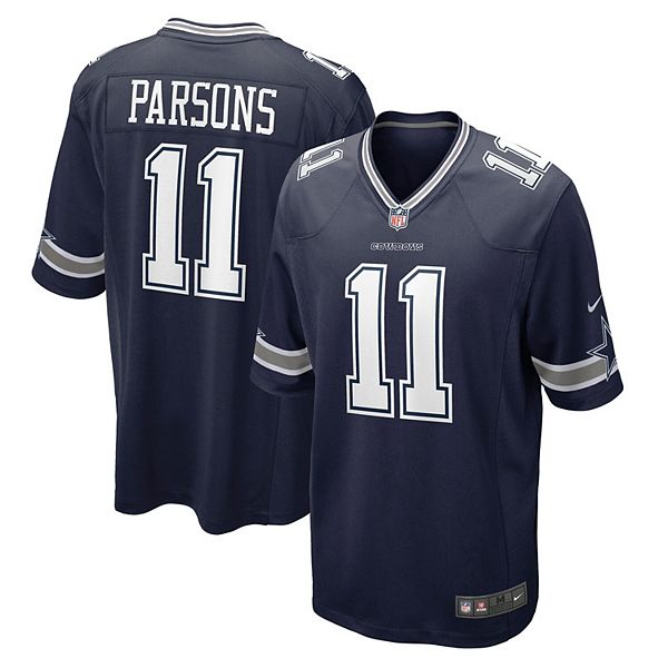 Youth Nike Micah Parsons Navy Dallas Cowboys Game Jersey