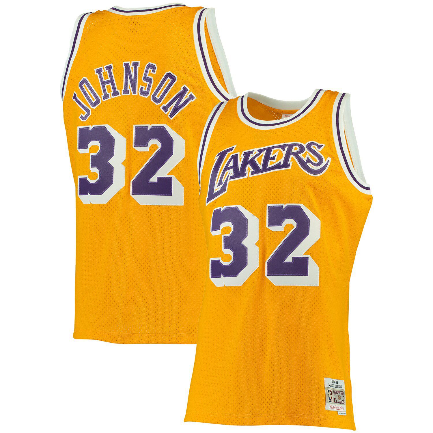 mitchell and ness magic johnson jersey