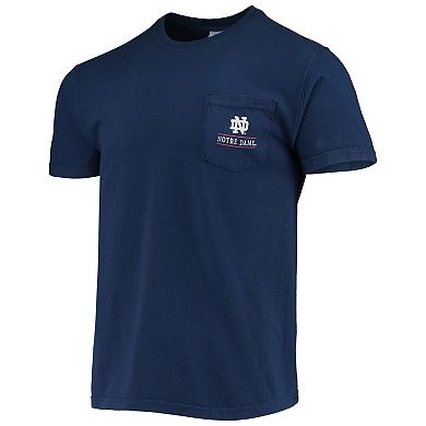 Men's Navy Notre Dame Fighting Irish Campus Americana T-Shirt