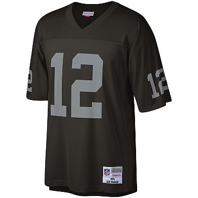 Men's Mitchell & Ness Ken Stabler Black Las Vegas Raiders Legacy Replica Jersey