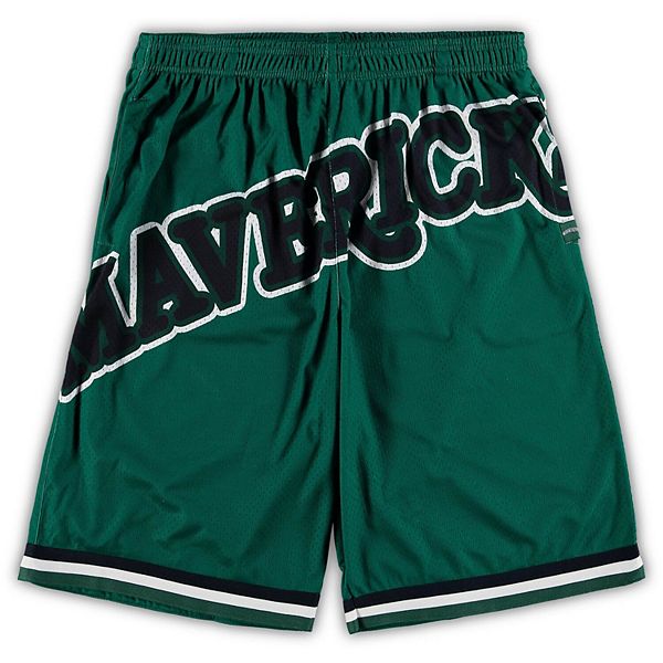 Men's Mitchell & Ness Green Dallas Mavericks Big & Tall Hardwood ...