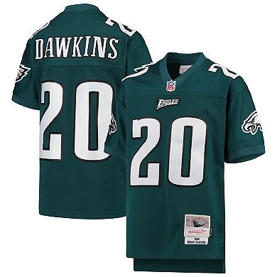 Youth Mitchell & Ness Brian Dawkins Midnight Green Philadelphia Eagles 2004 Legacy Retired Player Jersey