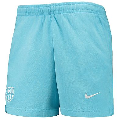 Men's Nike Light Blue Barcelona Beach Wash Pack Shorts