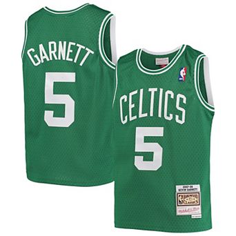 Youth Mitchell & Ness Kevin Garnett Kelly Green Boston Celtics 2005-06 Hardwood Classics Swingman Jersey