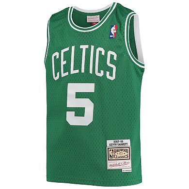 Youth Mitchell & Ness Kevin Garnett Kelly Green Boston Celtics 2005-06 Hardwood Classics Swingman Jersey