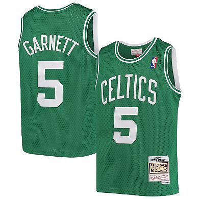 Youth Mitchell & Ness Kevin Garnett Kelly Green Boston Celtics 2005-06 Hardwood Classics Swingman Jersey