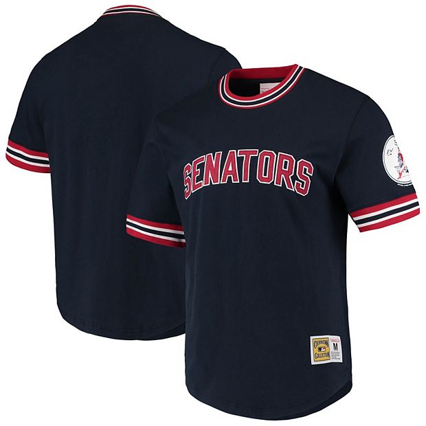 Men's Mitchell & Ness Navy Washington Senators Cooperstown