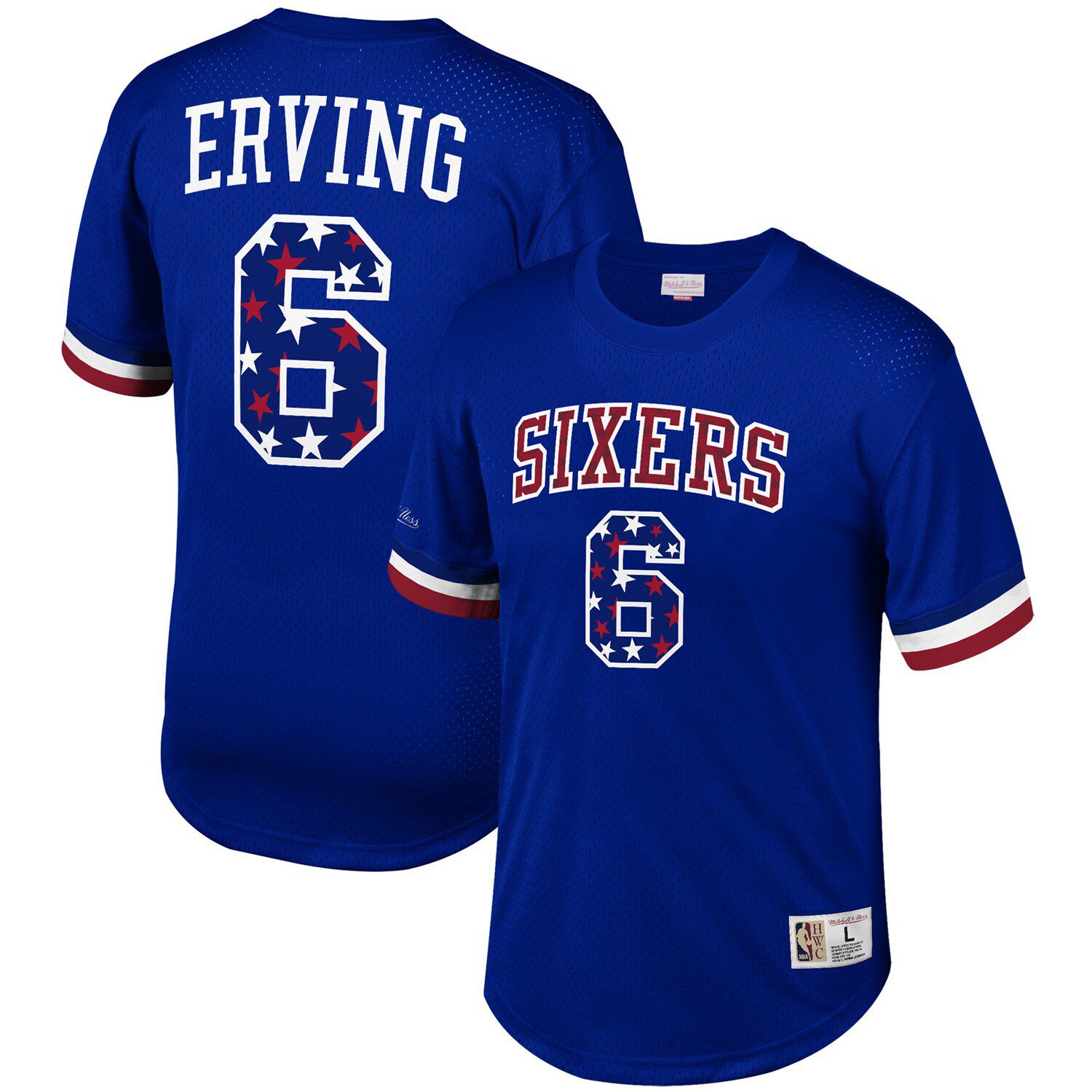 mitchell and ness julius erving jersey