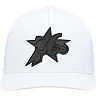 Men's Mitchell & Ness White Philadelphia 76ers Hardwood Classics Casper Snapback Hat