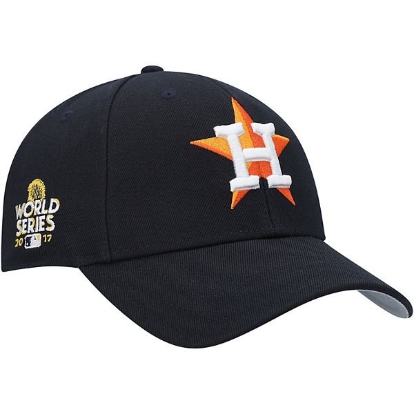 Men's '47 Navy Houston Astros 2017 World Series Sure Shot MVP Snapback Hat