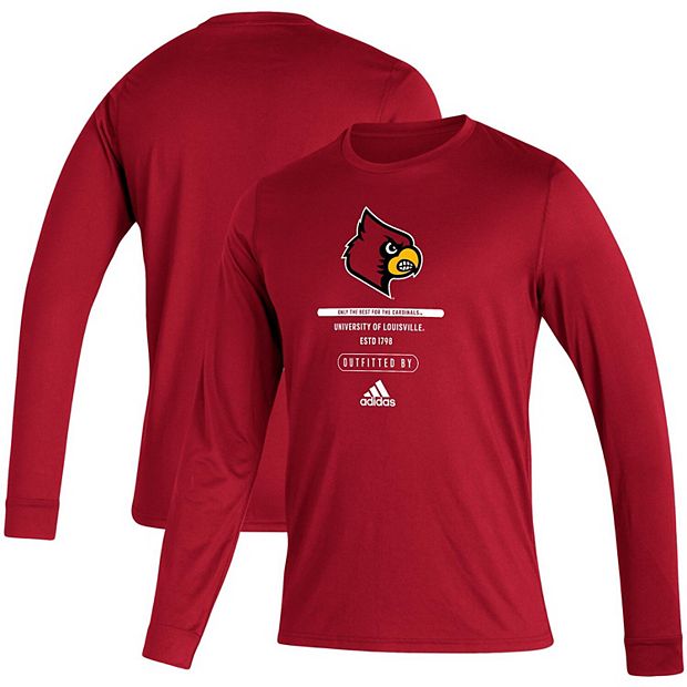 Men's adidas Red Louisville Cardinals Sideline Locker Tag Creator