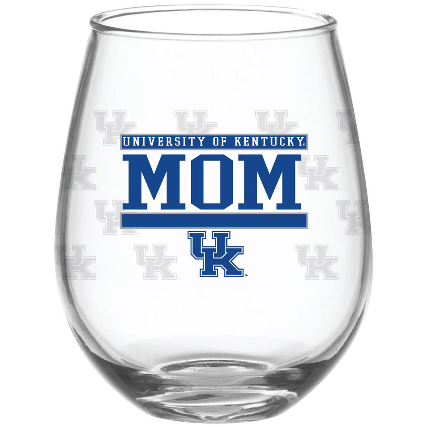 Image for Unbranded Kentucky Wildcats 15oz. Mom Stemless Wine Glass at Kohl's.