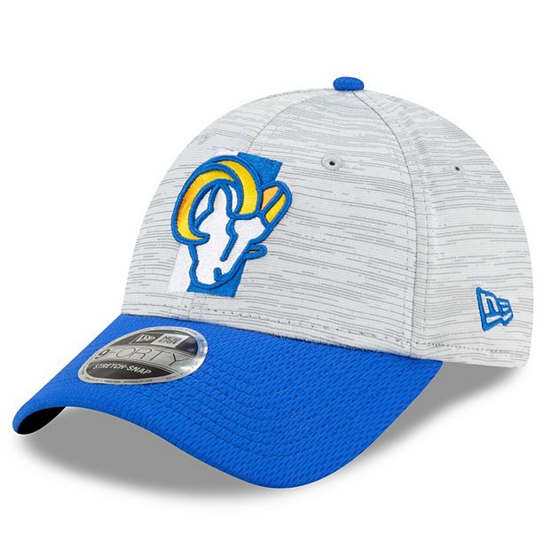 New Era Caps Los Angeles Rams 9FORTY Trucker Hat White