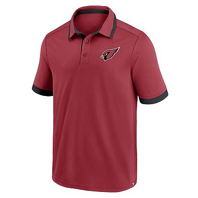 Men's Fanatics Branded Cardinal Arizona Cardinals Tipped Polo
