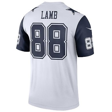 Men's Nike CeeDee Lamb White Dallas Cowboys 2nd Alternate Legend Jersey
