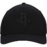 Men's Mitchell & Ness Black Houston Rockets Blacklight Snapback Hat