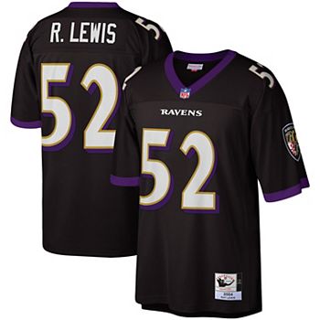 Men's Mitchell & Ness Ray Lewis Black Baltimore Ravens Legacy