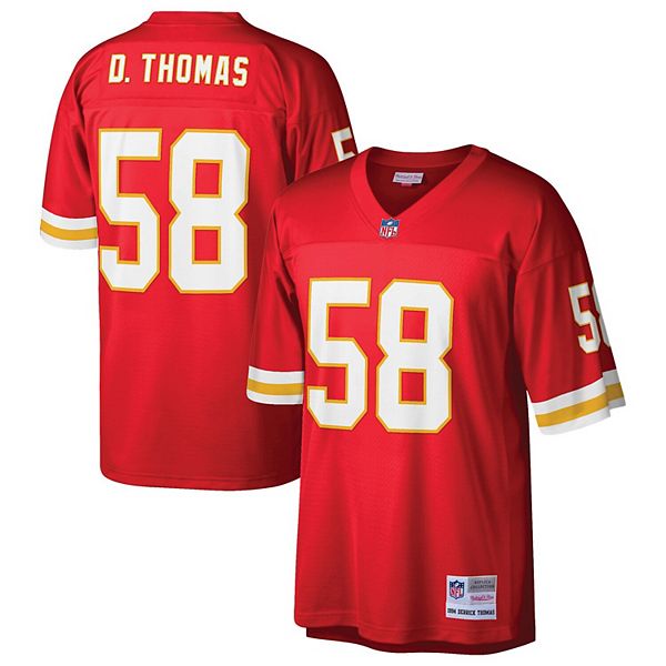 Men's Nike Derrick Thomas Red Kansas City Chiefs Game Retired Player Jersey