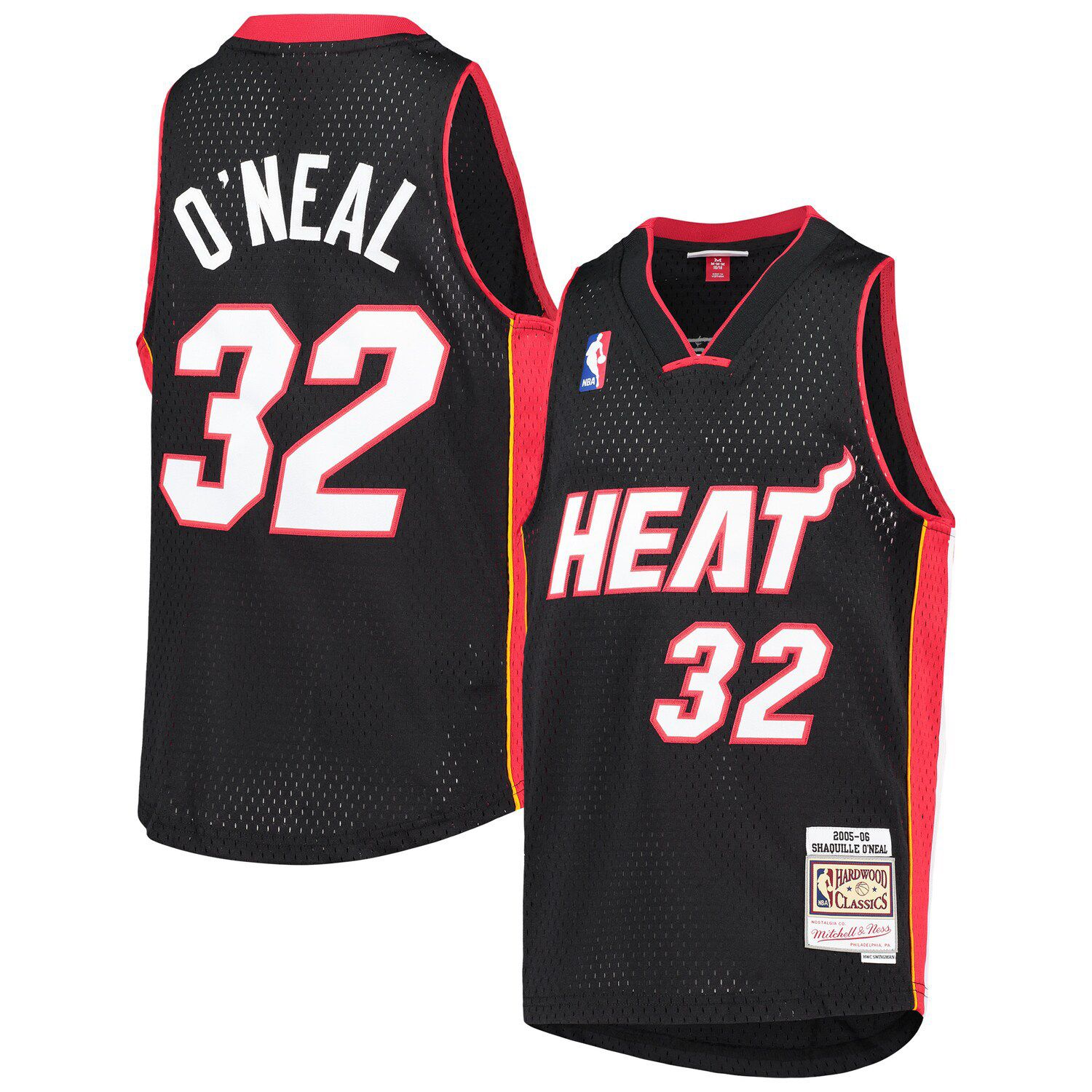 Mitchell & Ness Dwayne Wade Miami Heat '12-'13 Jersey Black