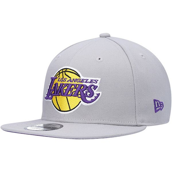 Los Angeles Lakers New Era Multi 59FIFTY Fitted Hat - Purple