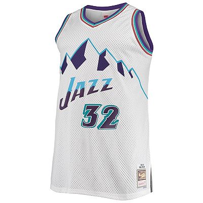 スポーツ McFarlane Series6 Karl Malone Utah Jazz Men's Mitchell & Ness Karl Malone White Utah Jazz 1996/97 Big
