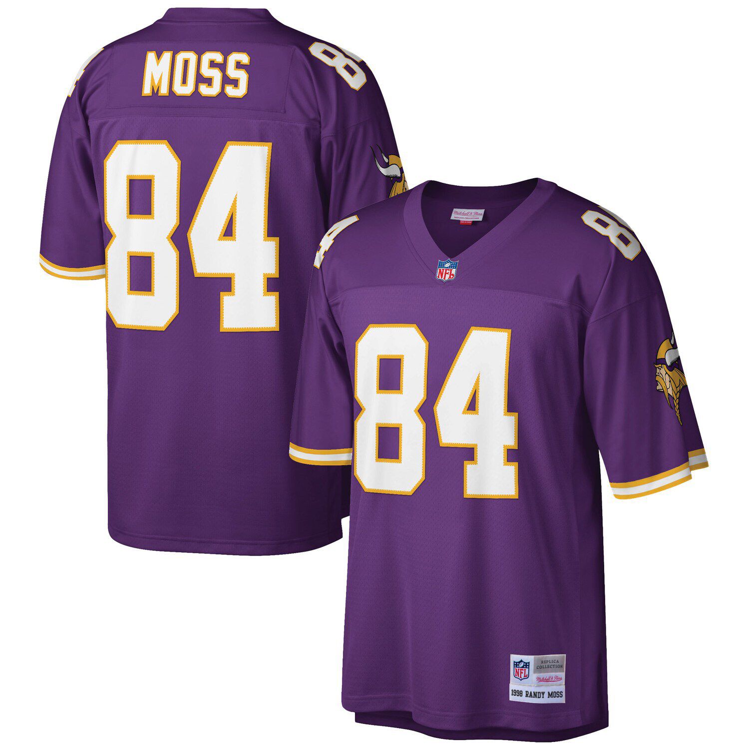 Men's Nike Randy Moss Navy New England Patriots Game Retired Player Jersey