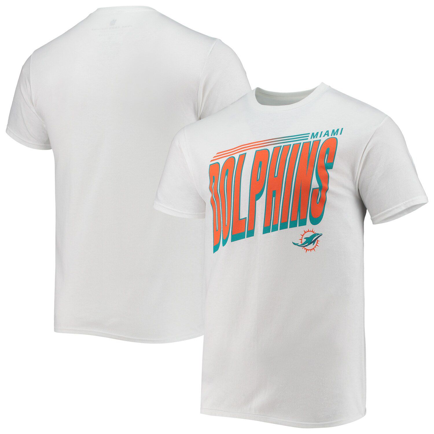 white miami dolphins t shirt