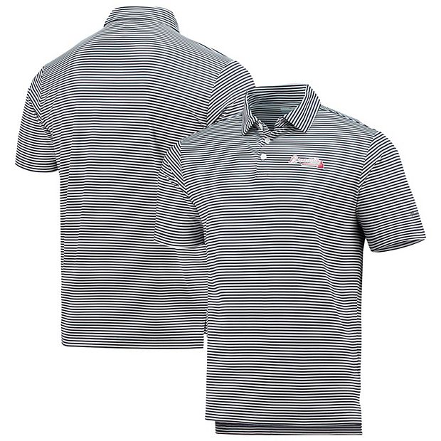 Atlanta Braves Solid Performance Polo Navy / S