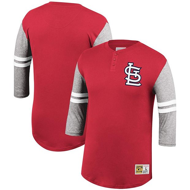 Men's Mitchell & Ness Red St. Louis Cardinals Historic Logo