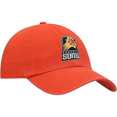 Men's '47 Orange Phoenix Suns Team Clean Up Adjustable Hat