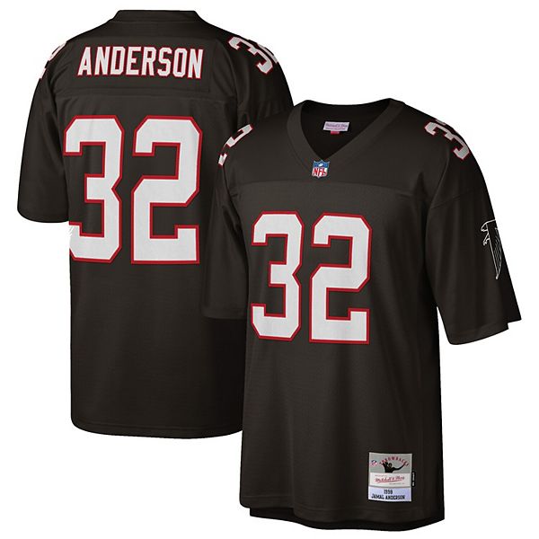 Deion Sanders Atlanta Falcons Mitchell & Ness Big Tall 1992 Retired Player Replica Jersey - Black