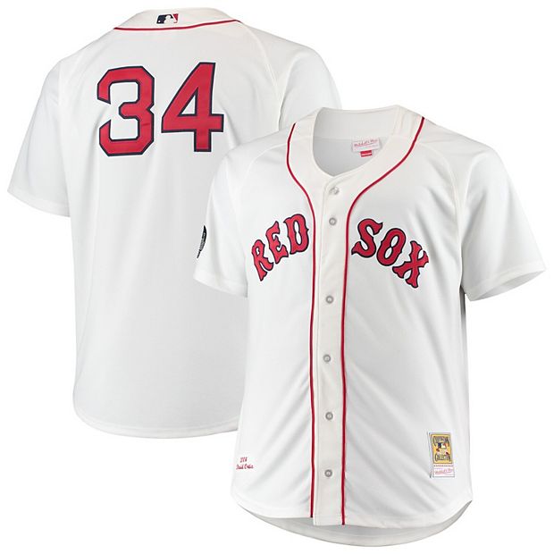 David Ortiz official youth Red Sox home jersey