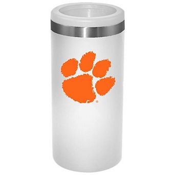 Clemson Tigers Team Logo 12oz. Slim Can Holder