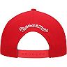 Men's Mitchell & Ness Red Houston Rockets Hardwood Classics Under Finals Snapback Hat