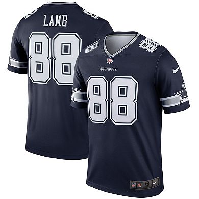 Men's Nike CeeDee Lamb Navy Dallas Cowboys Legend Player Performance Top