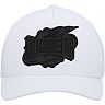 Men's Mitchell & Ness White Houston Rockets Hardwood Classics Casper Snapback Hat
