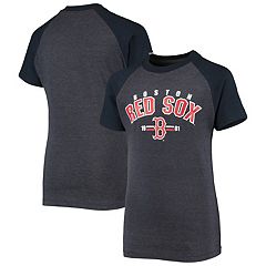 Men's Stitches Navy Boston Red Sox Spider Tie-Dye T-Shirt