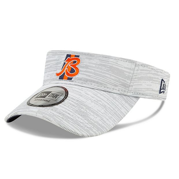 New Era Men's Chicago Bears Top Visor 39Thirty Black Stretch Fit Hat