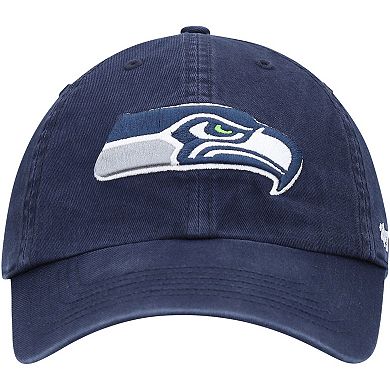 Men's '47 College Navy Seattle Seahawks Franchise Logo Fitted Hat