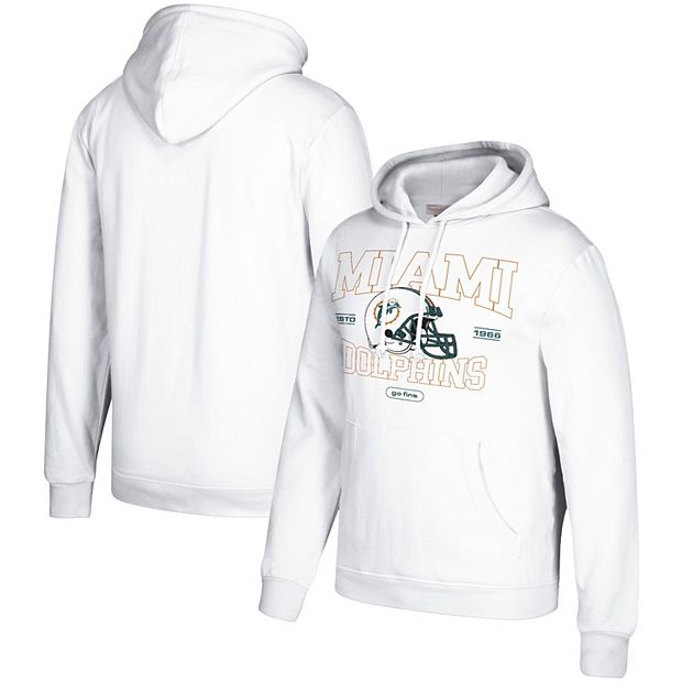 G-III Sports by Carl Banks Gray Miami Dolphins Perfect Season Full-Zip Hoodie